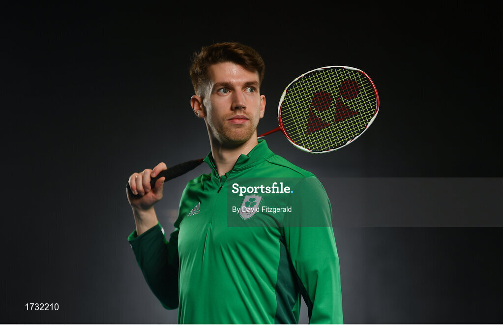 7 June 2019; Team Ireland athlete Joshua Magee prepares for competition at the European Games in Minsk, at Sport Ireland Institute in Abbotstown, Dublin. Photo by David Fitzgerald/Sportsfile