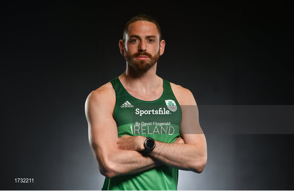 7 June 2019; Team Ireland athlete Ger O'Donnell prepares for competition at the European Games in Minsk, at Sport Ireland Institute in Abbotstown, Dublin. Photo by David Fitzgerald/Sportsfile