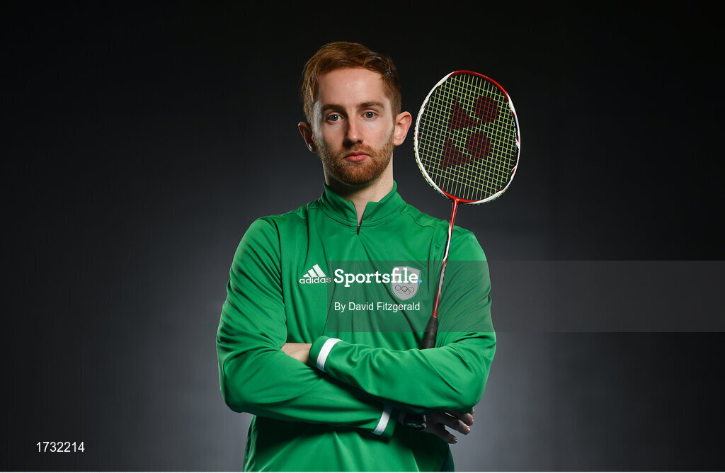 7 June 2019; Team Ireland athlete Sam Magee prepares for competition at the European Games in Minsk, at Sport Ireland Institute in Abbotstown, Dublin. Photo by David Fitzgerald/Sportsfile