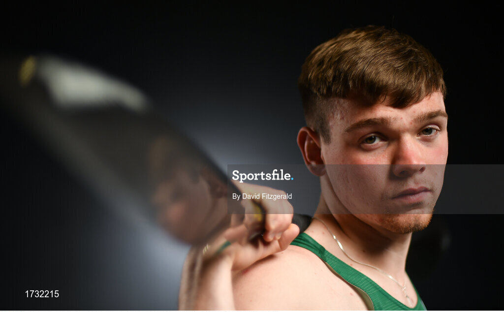 7 June 2019; Team Ireland canoeist Ronan Foley prepares for competition at the European Games in Minsk, at Sport Ireland Institute in Abbotstown, Dublin. Photo by David Fitzgerald/Sportsfile