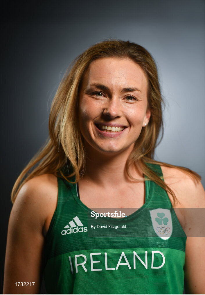 7 June 2019; Team Ireland athlete Niamh Whelan prepares for competition at the European Games in Minsk, at Sport Ireland Institute in Abbotstown, Dublin. Photo by David Fitzgerald/Sportsfile