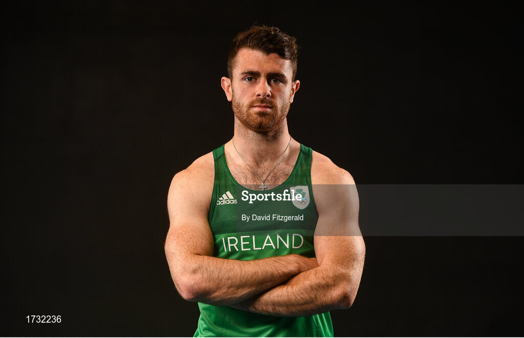 7 June 2019; Team Ireland athlete Andrew Mellon prepares for competition at the European Games in Minsk, at Sport Ireland Institute in Abbotstown, Dublin. Photo by David Fitzgerald/Sportsfile