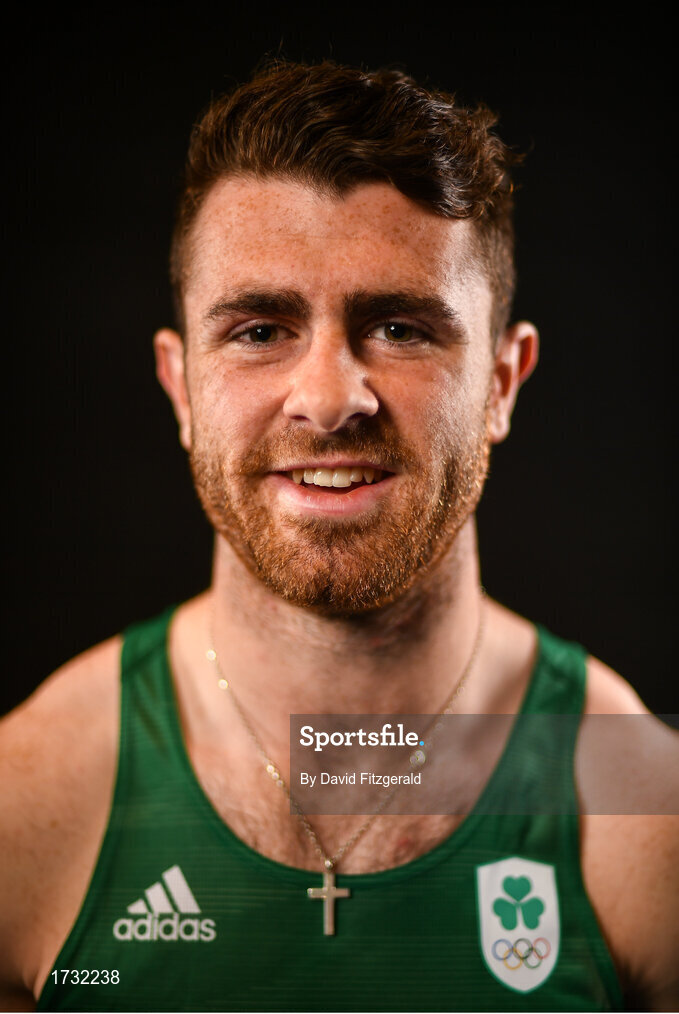 7 June 2019; Team Ireland athlete Andrew Mellon prepares for competition at the European Games in Minsk, at Sport Ireland Institute in Abbotstown, Dublin. Photo by David Fitzgerald/Sportsfile