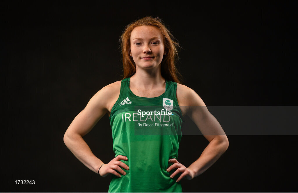 7 June 2019; Team Ireland athlete Vicky Harris prepares for competition at the European Games in Minsk, at Sport Ireland Institute in Abbotstown, Dublin. Photo by David Fitzgerald/Sportsfile