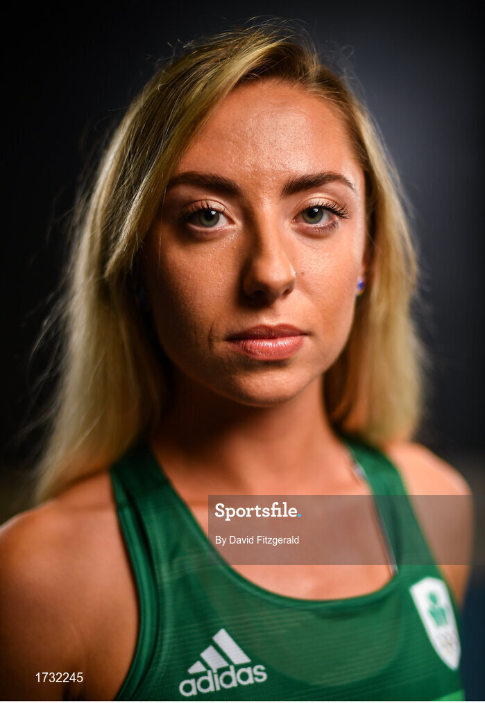 7 June 2019; Team Ireland athlete Amy O'Donoghue prepares for competition at the European Games in Minsk, at Sport Ireland Institute in Abbotstown, Dublin. Photo by David Fitzgerald/Sportsfile