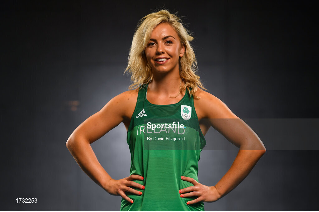 7 June 2019; Team Ireland athlete Lilly Ann O'Hora prepares for competition at the European Games in Minsk, at Sport Ireland Institute in Abbotstown, Dublin. Photo by David Fitzgerald/Sportsfile