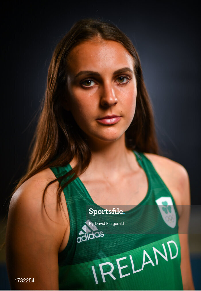 7 June 2019; Team Ireland athlete Ciara Deely prepares for competition at the European Games in Minsk, at Sport Ireland Institute in Abbotstown, Dublin. Photo by David Fitzgerald/Sportsfile