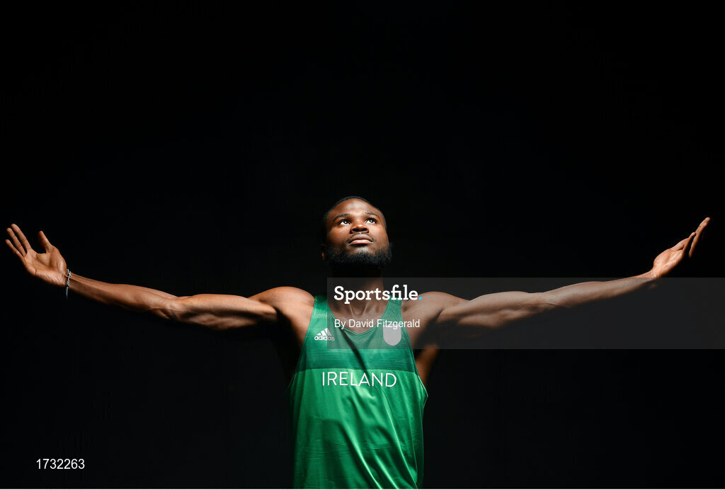 7 June 2019; Team Ireland athlete Brandon Arrey prepares for competition at the European Games in Minsk, at Sport Ireland Institute in Abbotstown, Dublin. Photo by David Fitzgerald/Sportsfile