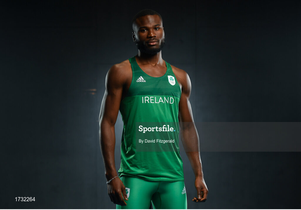 7 June 2019; Team Ireland athlete Brandon Arrey prepares for competition at the European Games in Minsk, at Sport Ireland Institute in Abbotstown, Dublin. Photo by David Fitzgerald/Sportsfile