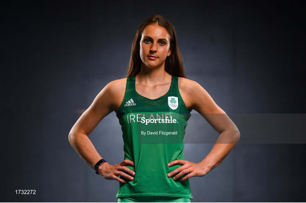 7 June 2019; Team Ireland athlete Ciara Deely prepares for competition at the European Games in Minsk, at Sport Ireland Institute in Abbotstown, Dublin. Photo by David Fitzgerald/Sportsfile