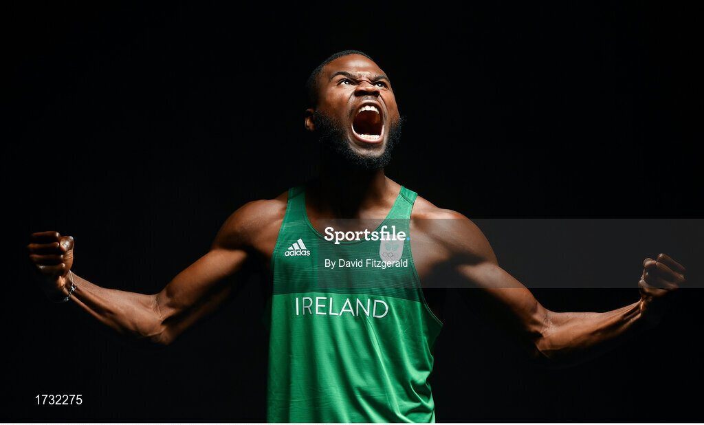 7 June 2019; Team Ireland athlete Brandon Arrey prepares for competition at the European Games in Minsk, at Sport Ireland Institute in Abbotstown, Dublin. Photo by David Fitzgerald/Sportsfile