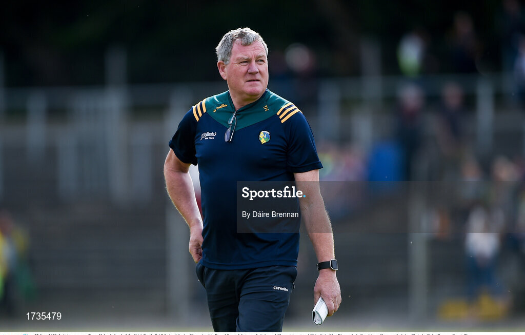 22 June 2019; Leitrim manager Terry Hyland ahead of the GAA Football All-Ireland Senior Championship Round 2 match between Leitrim and Clare at Avantcard Páirc Seán Mac Diarmada in Carrick-on-Shannon, Leitrim. Photo by Daire Brennan/Sportsfile