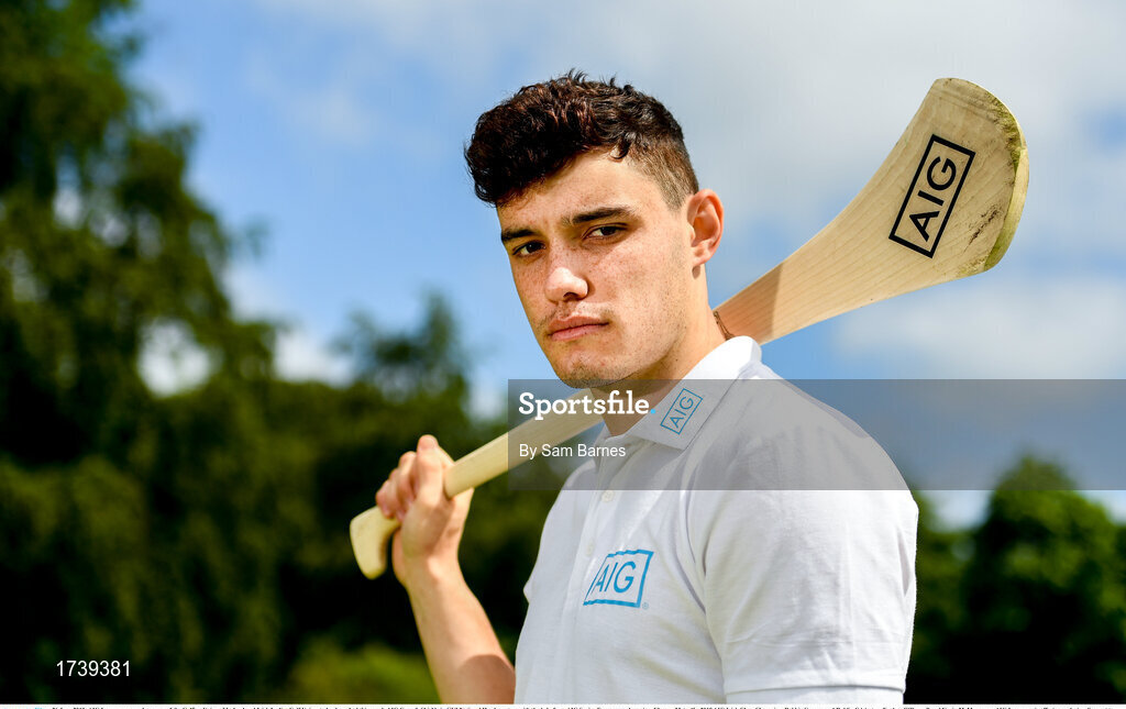 26 June 2019; AIG Insurance, proud sponsor of the Golfing Union of Ireland and Irish Ladies Golf Union, today launched this year’s AIG Cups & Shields in GUI National Headquarters with the help from AIG Senior Foursomes champion, Eleanor Metcalfe, 2018 AIG Irish Close Champion, Robbie Cannon and Dublin GAA stars Eoghan O’Donnell and Kevin McManamon. AIG Insurance is offering exclusive discount to GUI and ILGU members. For a quote, go to www.aig.ie/golfer or call 1890 405 405 and see how much you could save! Pictured at the AIG Insurance GUI & ILGU Cups & Shields Launch at Carton House in Maynooth is Eoghan O’Donnell of Dublin. Photo by Sam Barnes/Sportsfile