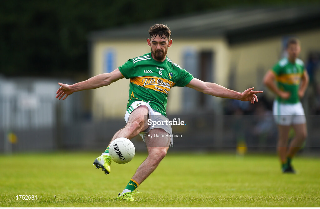 22 June 2019; Mark Plunkett of Leitrim during the GAA Football All-Ireland Senior Championship Round 2 match between Leitrim and Clare at Avantcard Páirc Seán Mac Diarmada in Carrick-on-Shannon, Leitrim. Photo by Daire Brennan/Sportsfile