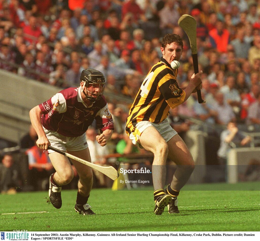 14 September 2003; Austin Murphy, Kilkenny. Guinness All-Ireland Senior Hurling Championship Final, Kilkenny v Cork, Croke Park, Dublin. Picture credit; Damien Eagers / SPORTSFILE *EDI*