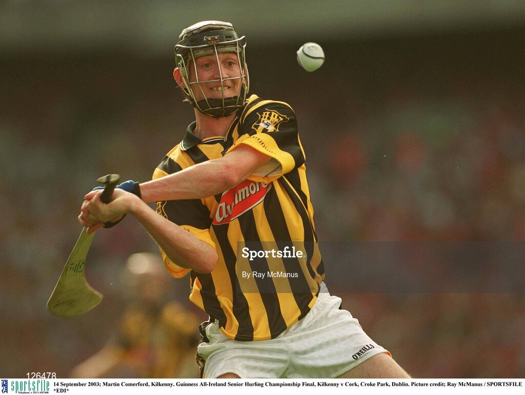 14 September 2003; Martin Comerford, Kilkenny. Guinness All-Ireland Senior Hurling Championship Final, Kilkenny v Cork, Croke Park, Dublin. Picture credit; Ray McManus / SPORTSFILE *EDI*