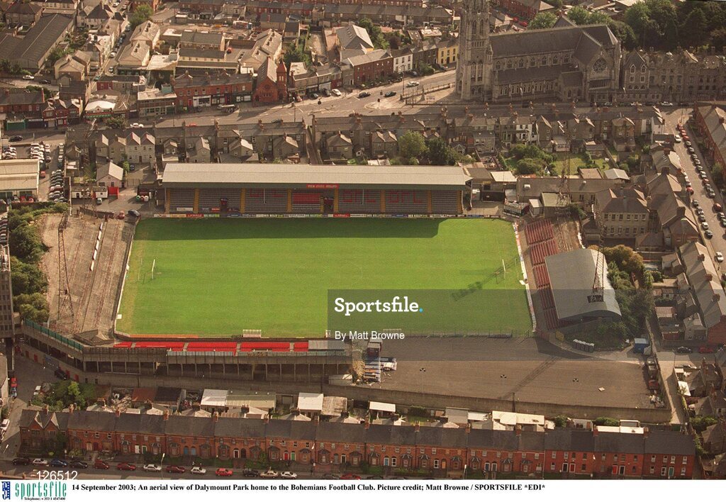 14 September 2003; A general view of Dalymount Park home to the Bohemians Football Club. Picture credit; Matt Browne / SPORTSFILE