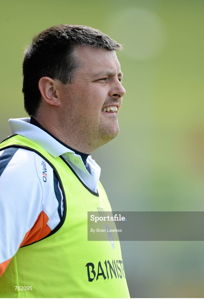 16 June 2013; Armagh manager David Kennedy. Ulster GAA Hurling Senior Championship Quarter-Final, Down v Armagh, Páirc Esler, Newry, Co. Down. Picture credit: Brian Lawless / SPORTSFILE