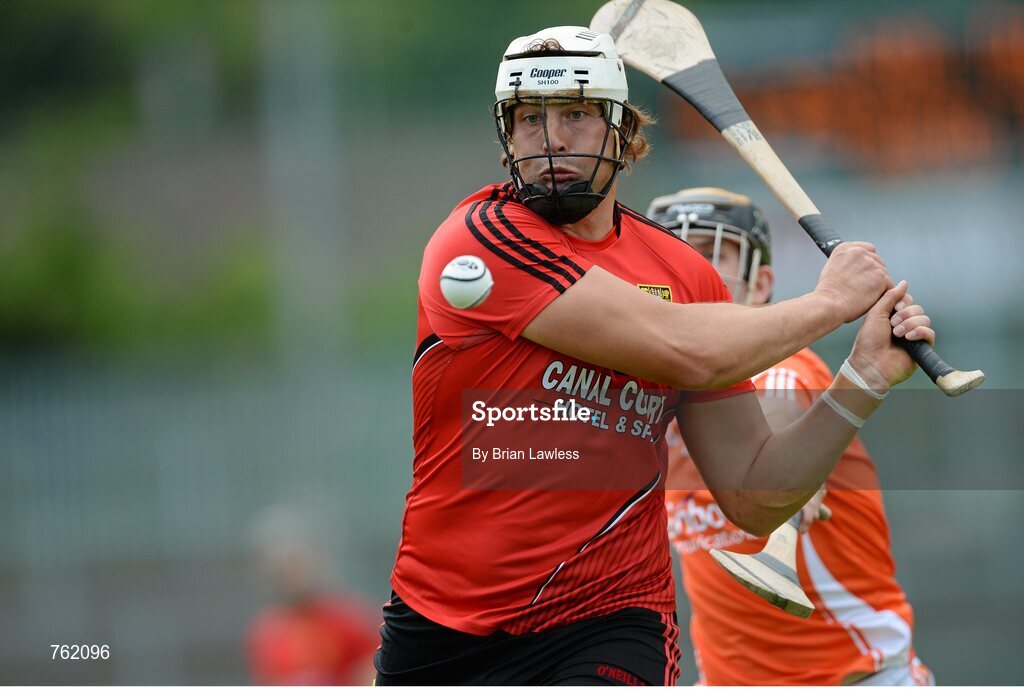 16 June 2013; Gareth Johnson, Down. Ulster GAA Hurling Senior Championship Quarter-Final, Down v Armagh, Páirc Esler, Newry, Co. Down. Picture credit: Brian Lawless / SPORTSFILE
