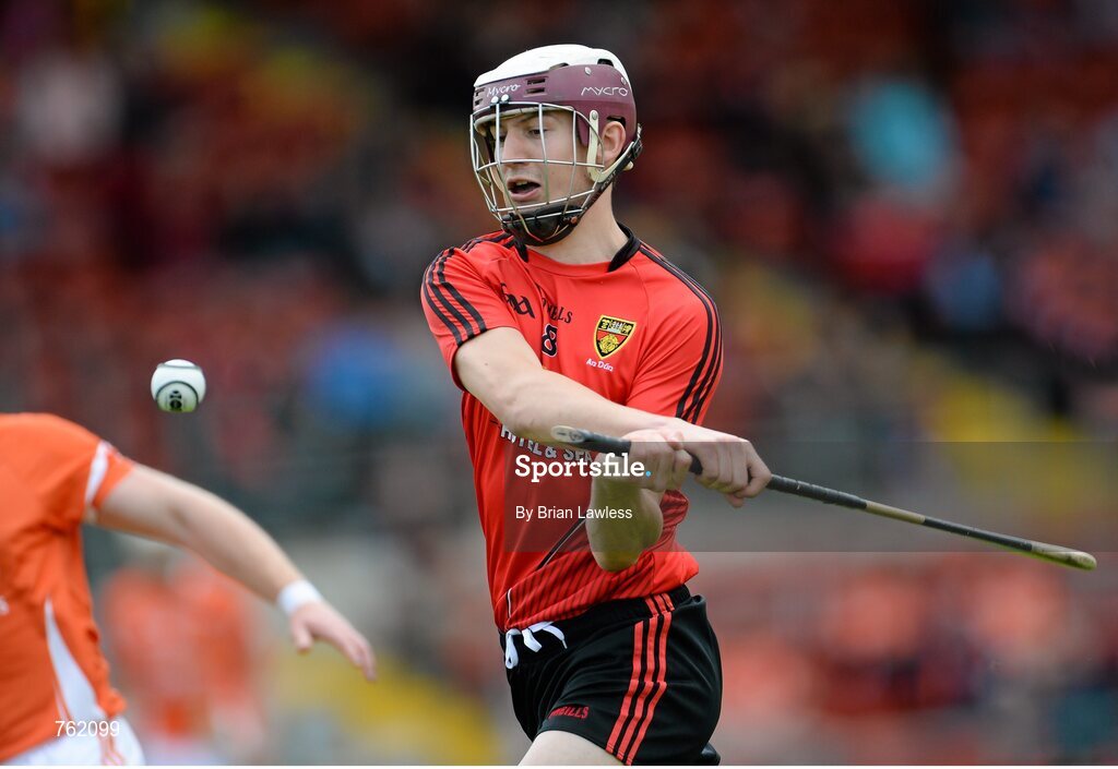 16 June 2013; Donal Hughes, Down. Ulster GAA Hurling Senior Championship Quarter-Final, Down v Armagh, Páirc Esler, Newry, Co. Down. Picture credit: Brian Lawless / SPORTSFILE