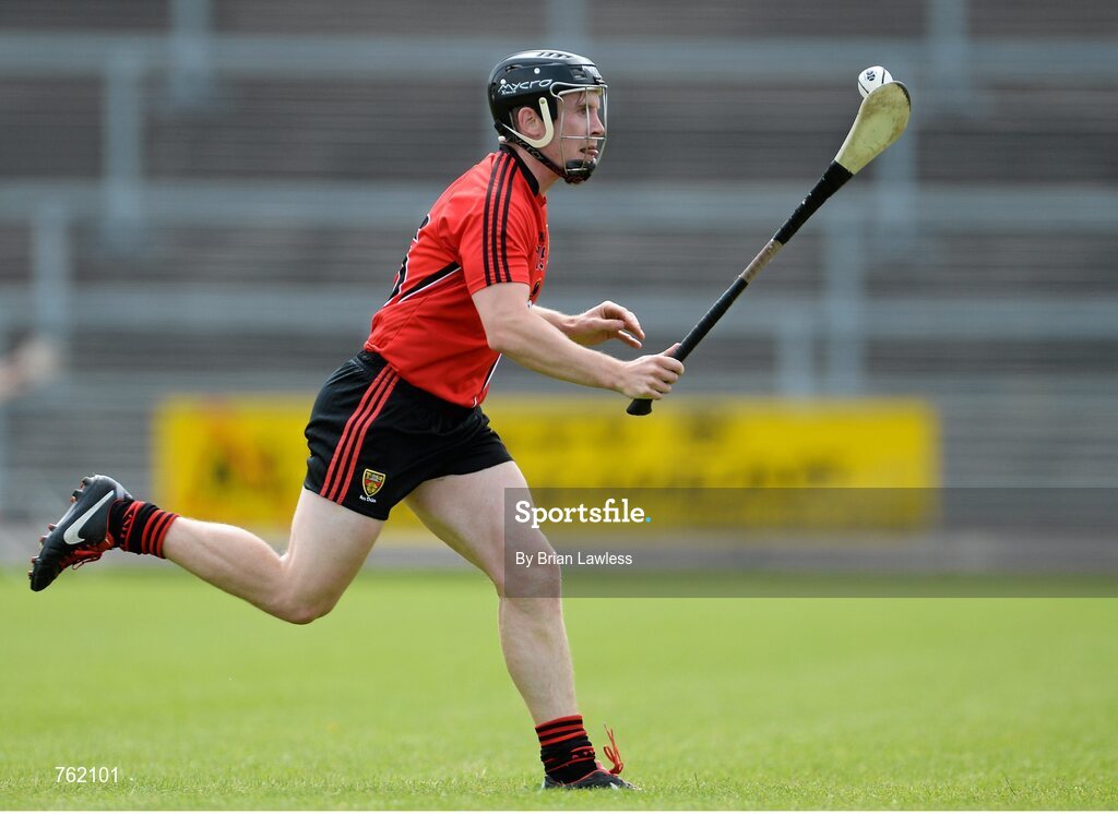 16 June 2013; James Coyle, Down. Ulster GAA Hurling Senior Championship Quarter-Final, Down v Armagh, Páirc Esler, Newry, Co. Down. Picture credit: Brian Lawless / SPORTSFILE
