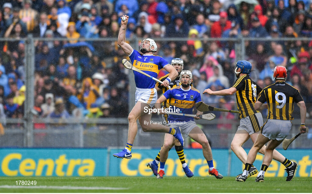 18 August 2019; Padraic Maher of Tipperary during the GAA Hurling All-Ireland Senior Championship Final match between Kilkenny and Tipperary at Croke Park in Dublin. Photo by Piaras Ó Mídheach/Sportsfile
