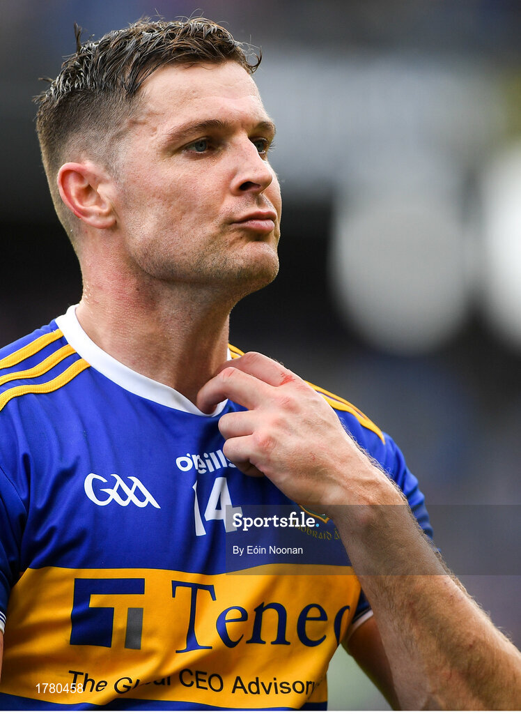 18 August 2019; Séamus Callanan of Tipperary following the GAA Hurling All-Ireland Senior Championship Final match between Kilkenny and Tipperary at Croke Park in Dublin. Photo by Eóin Noonan/Sportsfile
