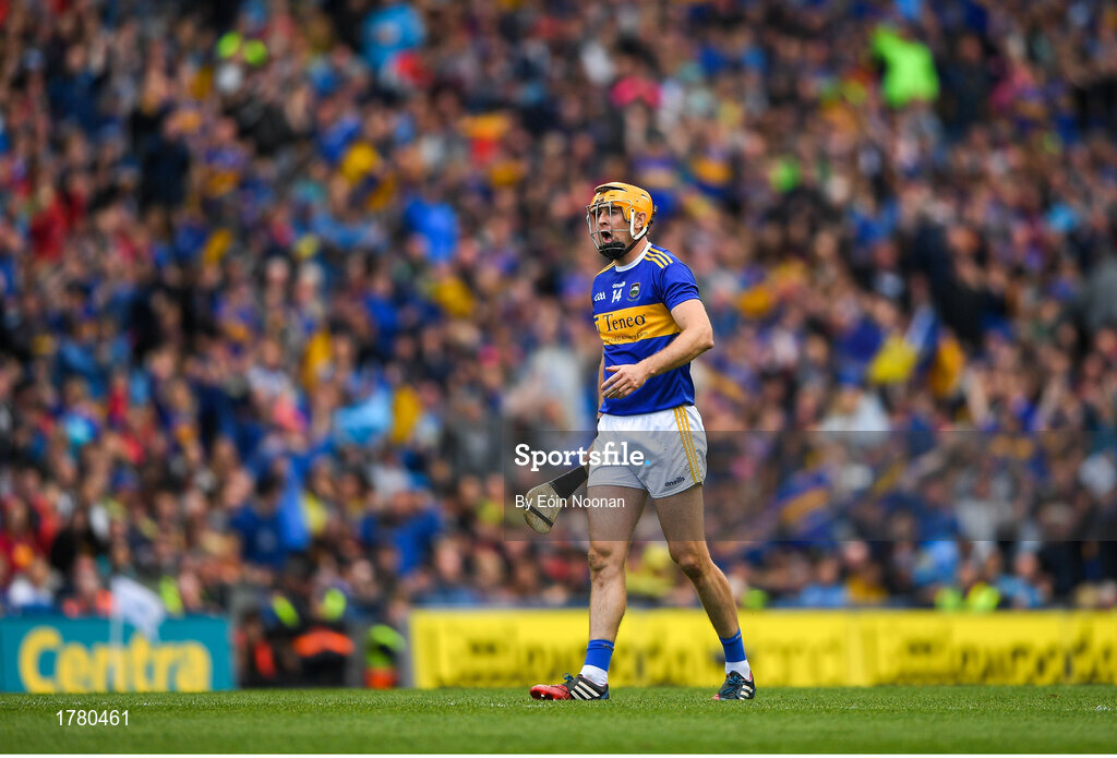 18 August 2019; Séamus Callanan of Tipperary during the GAA Hurling All-Ireland Senior Championship Final match between Kilkenny and Tipperary at Croke Park in Dublin. Photo by Eóin Noonan/Sportsfile