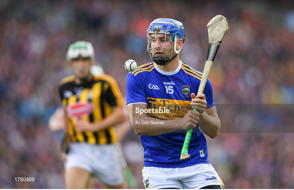 18 August 2019; John McGrath of Tipperary during the GAA Hurling All-Ireland Senior Championship Final match between Kilkenny and Tipperary at Croke Park in Dublin. Photo by Eóin Noonan/Sportsfile