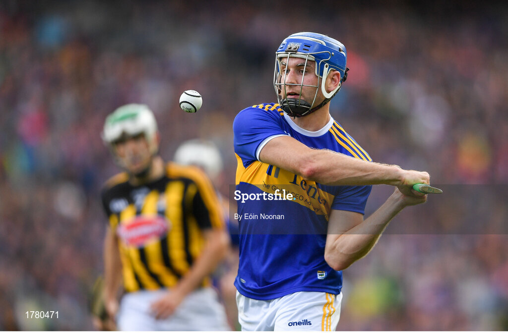 18 August 2019; John McGrath of Tipperary during the GAA Hurling All-Ireland Senior Championship Final match between Kilkenny and Tipperary at Croke Park in Dublin. Photo by Eóin Noonan/Sportsfile