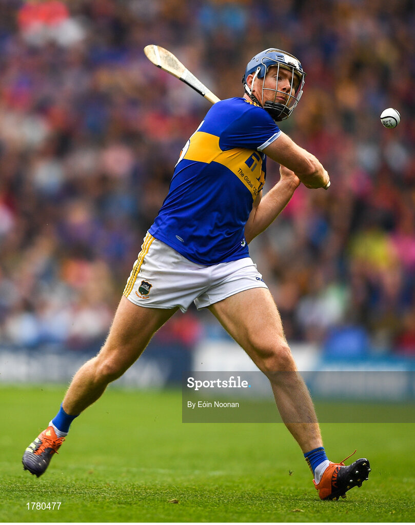18 August 2019; Jason Forde of Tipperary during the GAA Hurling All-Ireland Senior Championship Final match between Kilkenny and Tipperary at Croke Park in Dublin. Photo by Eóin Noonan/Sportsfile