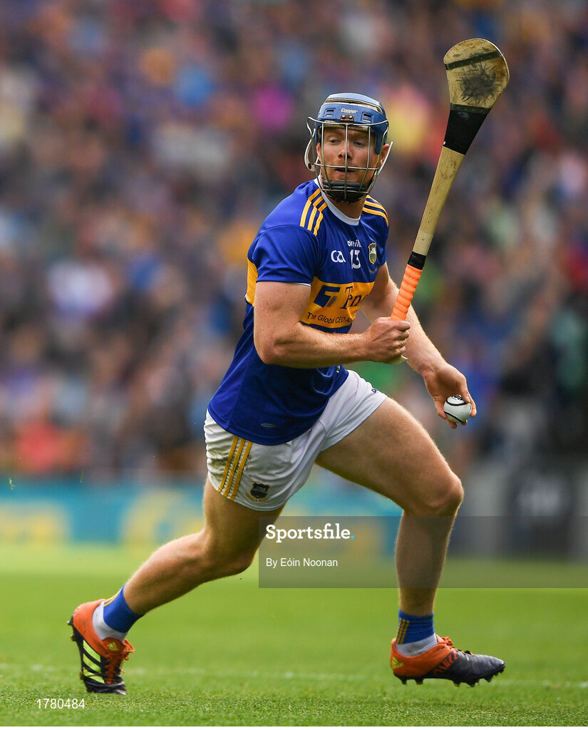 18 August 2019; Jason Forde of Tipperary during the GAA Hurling All-Ireland Senior Championship Final match between Kilkenny and Tipperary at Croke Park in Dublin. Photo by Eóin Noonan/Sportsfile