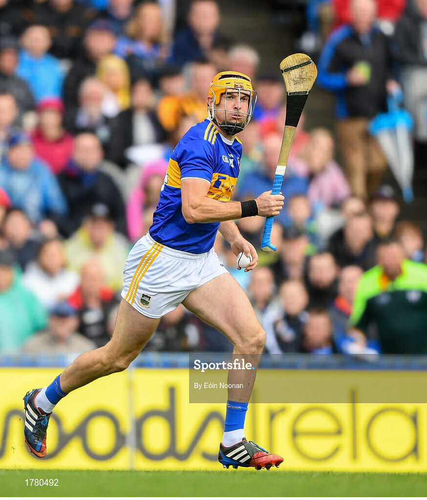 18 August 2019; Séamus Callanan of Tipperary during the GAA Hurling All-Ireland Senior Championship Final match between Kilkenny and Tipperary at Croke Park in Dublin. Photo by Eóin Noonan/Sportsfile