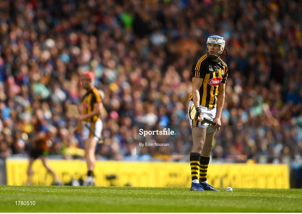 18 August 2019; TJ Reid of Kilkenny during the GAA Hurling All-Ireland Senior Championship Final match between Kilkenny and Tipperary at Croke Park in Dublin. Photo by Eóin Noonan/Sportsfile