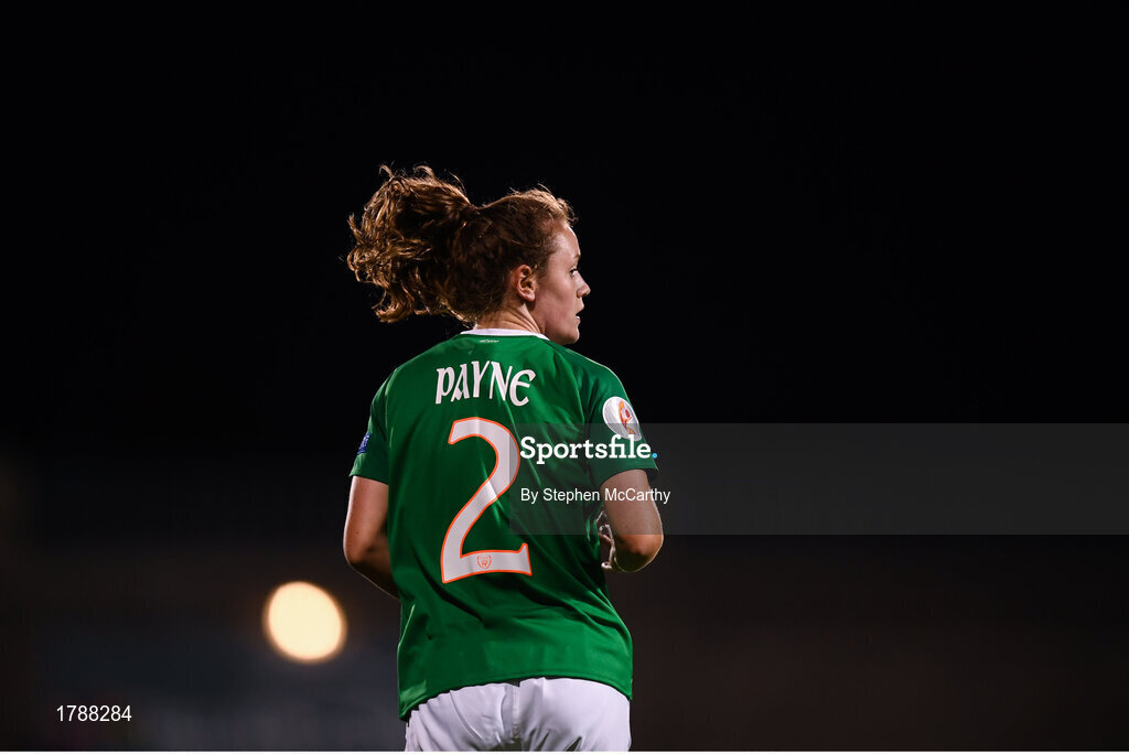3 September 2019; Heather Payne of Republic of Ireland during the UEFA Women's 2021 European Championships Qualifier - Group I match between Republic of Ireland and Montenegro at Tallaght Stadium in Dublin. Photo by Stephen McCarthy/Sportsfile