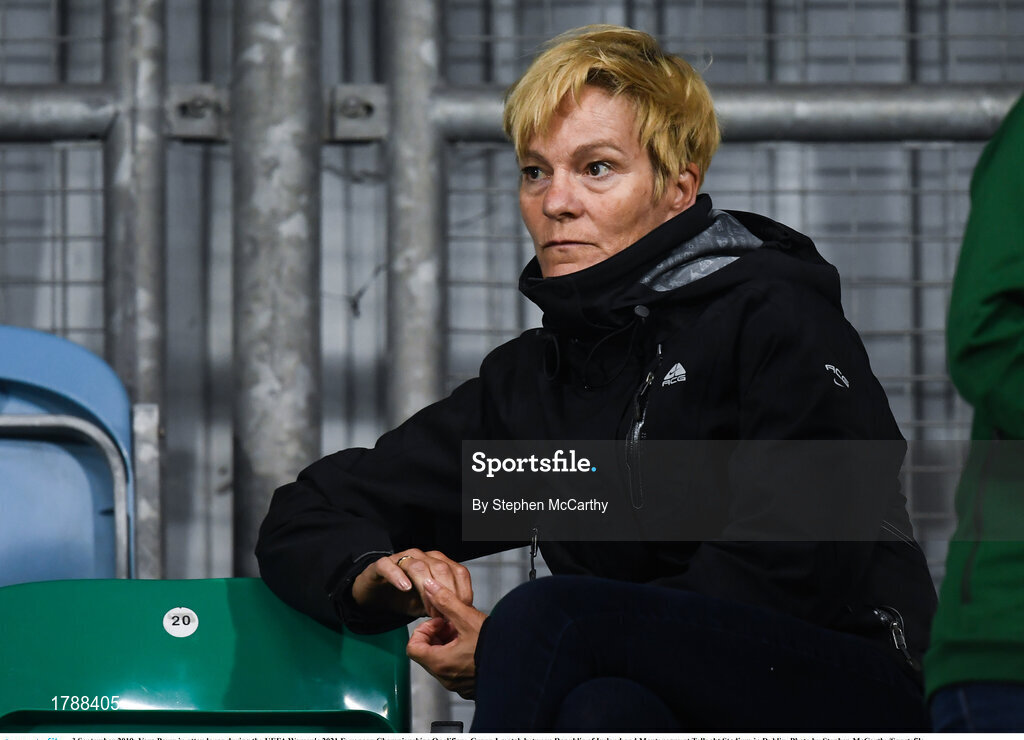 3 September 2019; Vera Pauw in attendance during the UEFA Women's 2021 European Championships Qualifier - Group I match between Republic of Ireland and Montenegro at Tallaght Stadium in Dublin. Photo by Stephen McCarthy/Sportsfile