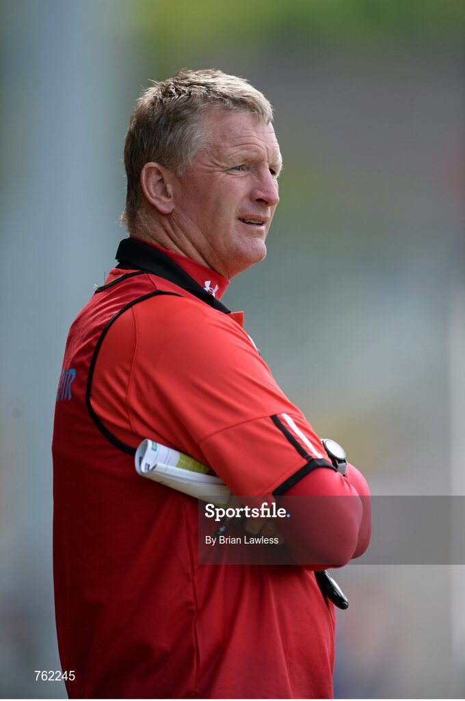 16 June 2013; Down manager Gerard Monan. Ulster GAA Hurling Senior Championship Quarter-Final, Down v Armagh, Páirc Esler, Newry, Co. Down. Picture credit: Brian Lawless / SPORTSFILE