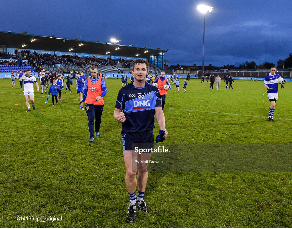 12 October 2019; David Sheehy of St Judes after during the Dublin County Senior Club Football Championship Quarter-Final match between St Judes and St Vincents at Parnell Park in Dublin. Photo by Matt Browne/Sportsfile