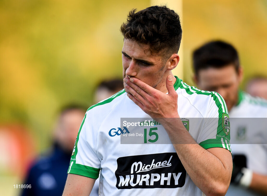20 October 2019; Éanna O'Connor of Moorefield following the Kildare County Senior Club Football Championship Final match between Moorefield and Sarsfields at St Conleth's Park in Newbridge, Kildare. Photo by Seb Daly/Sportsfile