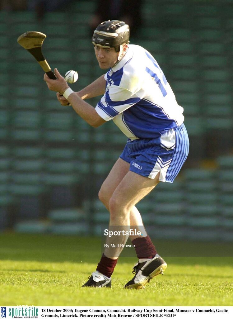 18 October 2003; Eugene Cloonan, Connacht. Railway Cup Semi-Final, Munster v Connacht, Gaelic Grounds, Limerick. Picture credit; Matt Browne / SPORTSFILE *EDI*