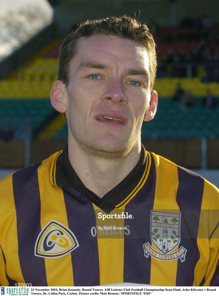 23 November 2003; Brian Kennedy, Round Towers. AIB Leinster Club Football Championship Semi-Final, Arles-Kilcruise v Round Towers, Dr. Cullen Park, Carlow. Picture credit; Matt Browne / SPORTSFILE *EDI*