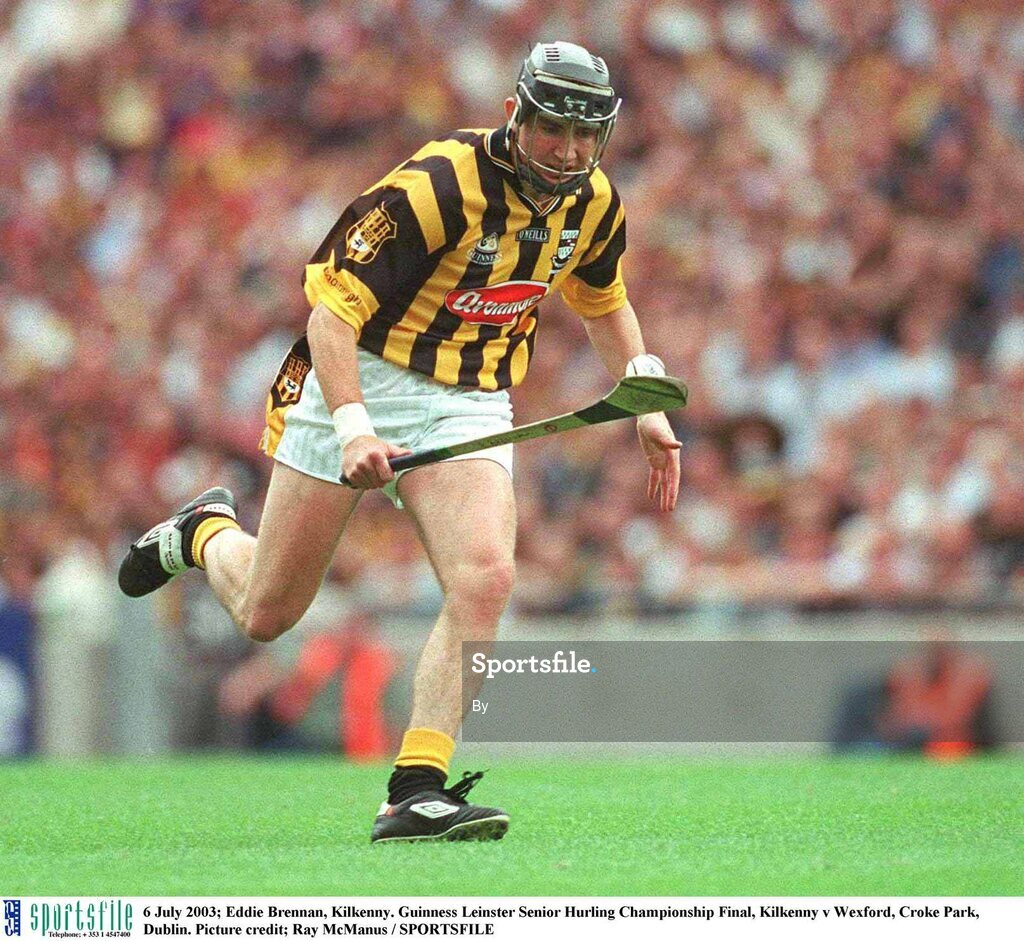 6 July 2003; Eddie Brennan, Kilkenny. Guinness Leinster Senior Hurling Championship Final, Kilkenny v Wexford, Croke Park, Dublin. Picture credit; Ray McManus / SPORTSFILE