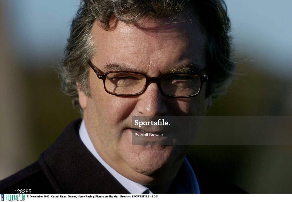 22 November 2003; Cathal Ryan, Owner, Horse Racing. Picture credit; Matt Browne / SPORTSFILE *EDI*