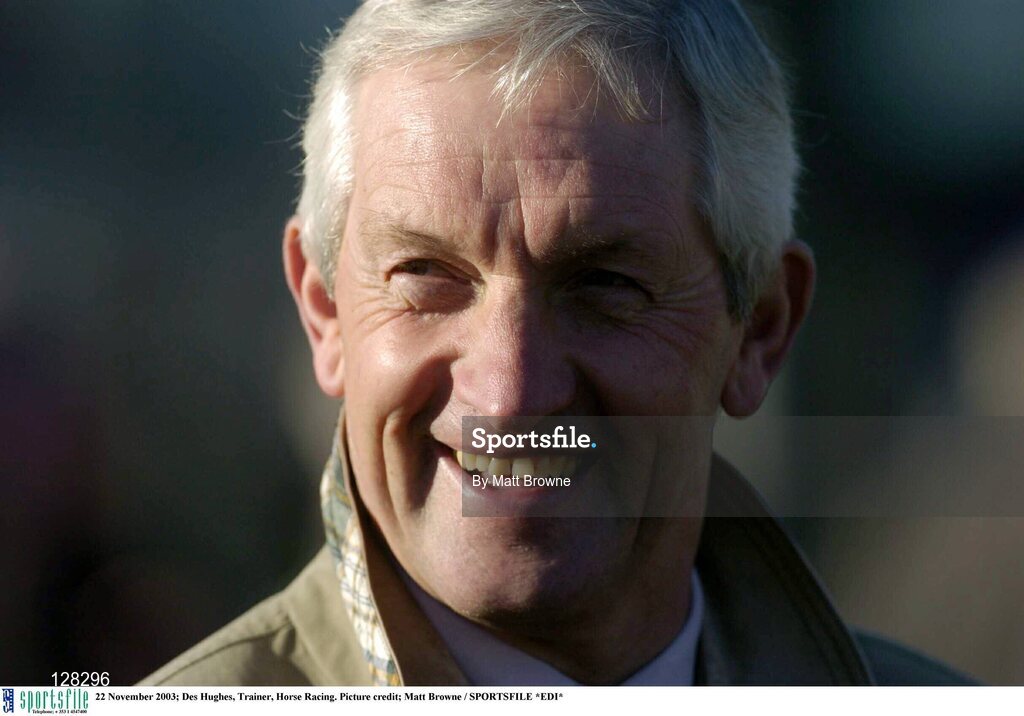 22 November 2003; Des Hughes, Trainer, Horse Racing. Picture credit; Matt Browne / SPORTSFILE *EDI*