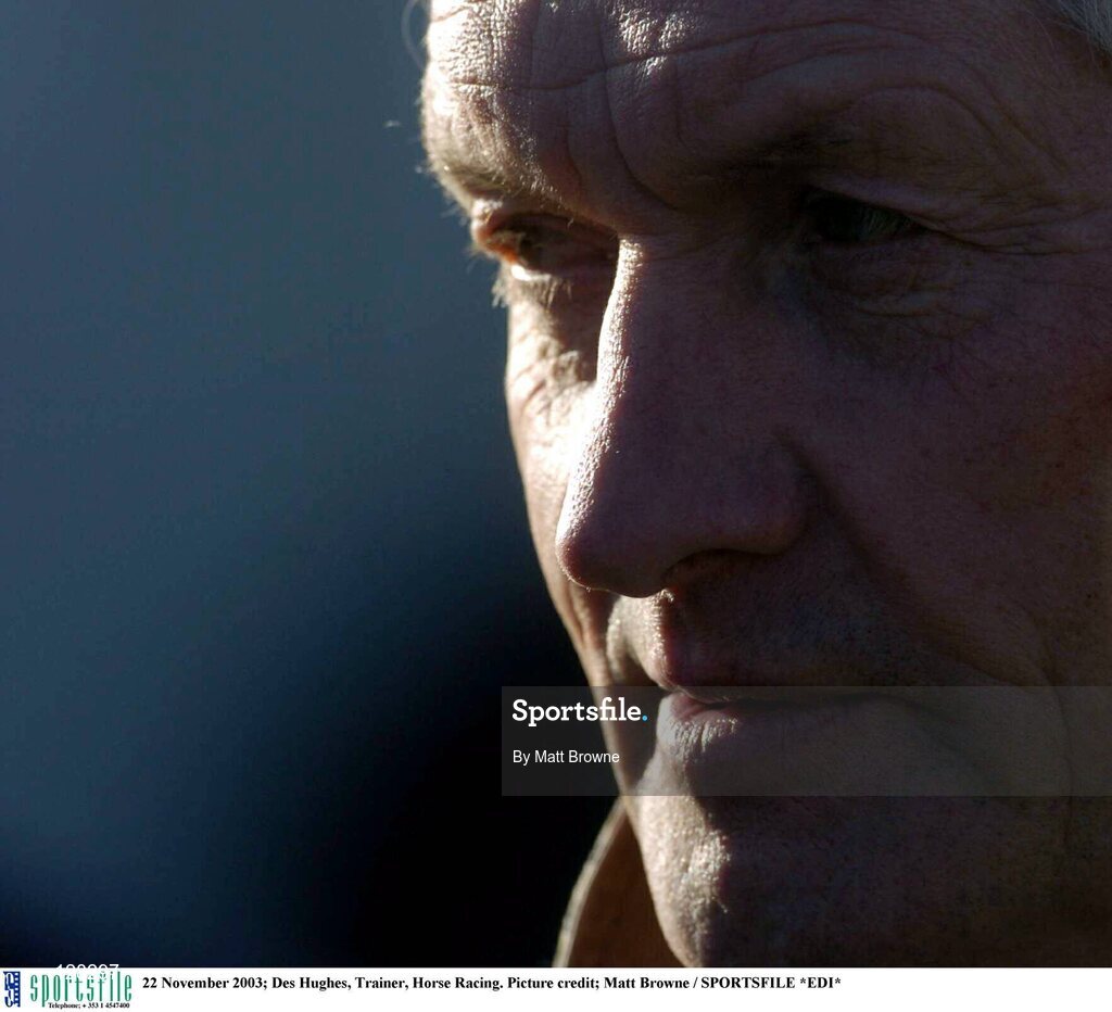 22 November 2003; Des Hughes, Trainer, Horse Racing. Picture credit; Matt Browne / SPORTSFILE *EDI*