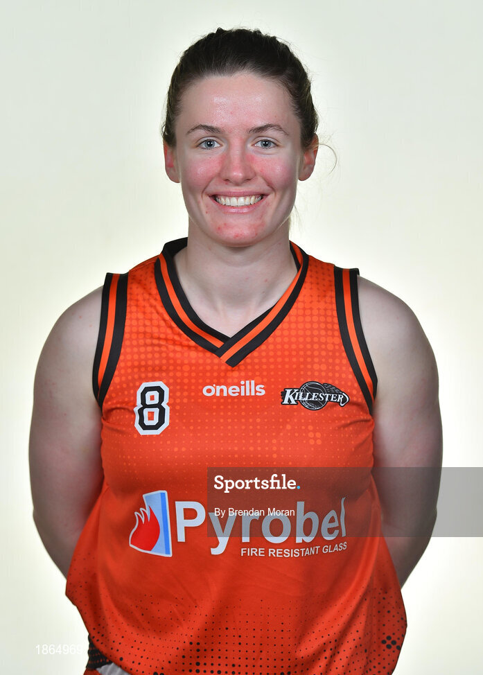 11 January 2020; Aisling McCann of Pyrobel Killester during a squad portrait session at Neptune Stadium in Cork. Photo by Brendan Moran/Sportsfile