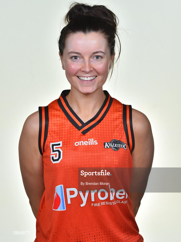 11 January 2020; Rebecca Nagle of Pyrobel Killester during a squad portrait session at Neptune Stadium in Cork. Photo by Brendan Moran/Sportsfile