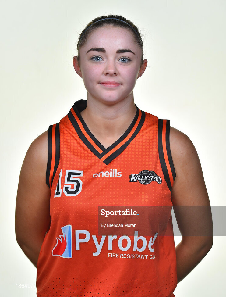 11 January 2020; Robyn Malone of Pyrobel Killester during a squad portrait session at Neptune Stadium in Cork. Photo by Brendan Moran/Sportsfile