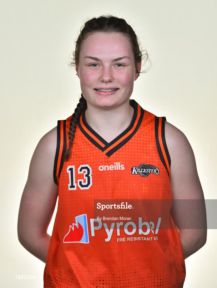 11 January 2020; Sinead Boyle of Pyrobel Killester during a squad portrait session at Neptune Stadium in Cork. Photo by Brendan Moran/Sportsfile