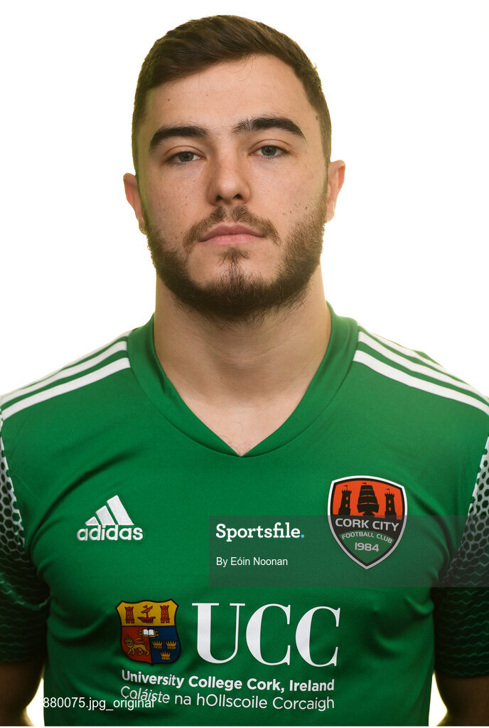 7 February 2020; Cory Galvin during a Cork City Squad Portraits Session at Bishopstown Stadium in Cork. Photo by Eóin Noonan/Sportsfile
